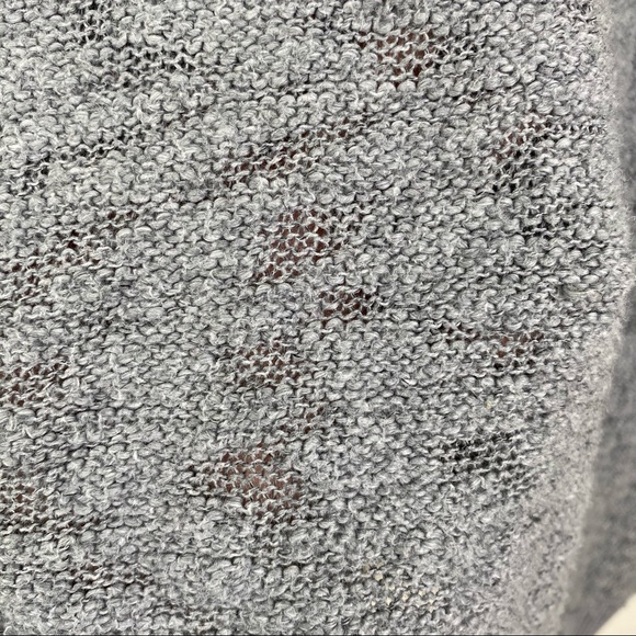 Torrid Gray 3/4 Sleeve V-neck Sweater Size 4 - Picture 5 of 8